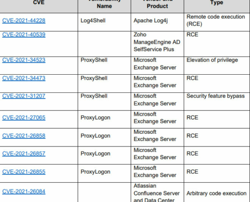 Die Top-Schwachstellen der Hacker