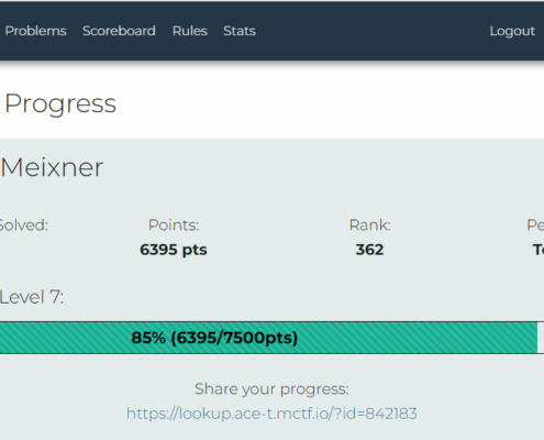 Very nice and state of the art CTF website